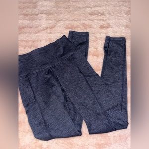 aerie heathered navy leggings